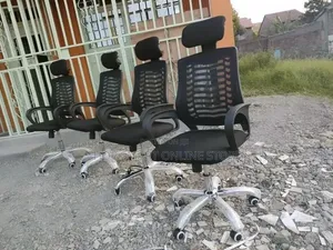 1Pcs Office Chairs High Back With Headrest