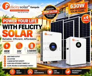 2.5kwh 4kw 24v Felicity Massive Energy Hybrid/Lithium Solar System