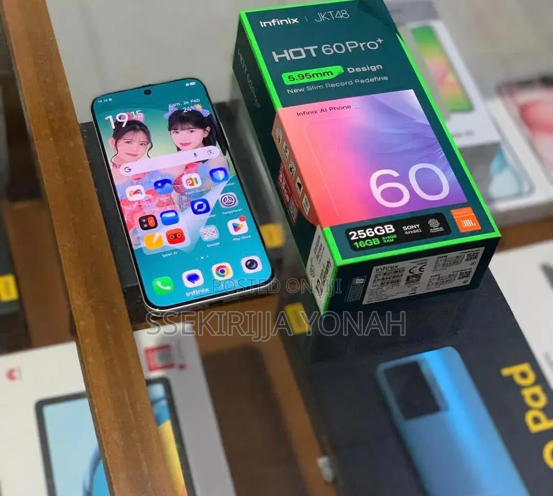 New Infinix Hot 60 Pro+ 256 GB Silver