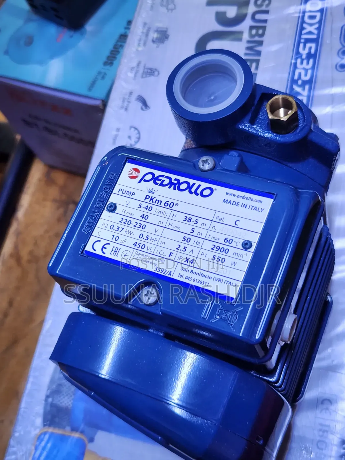 Surface Pump 0.5 HP Pedrollo