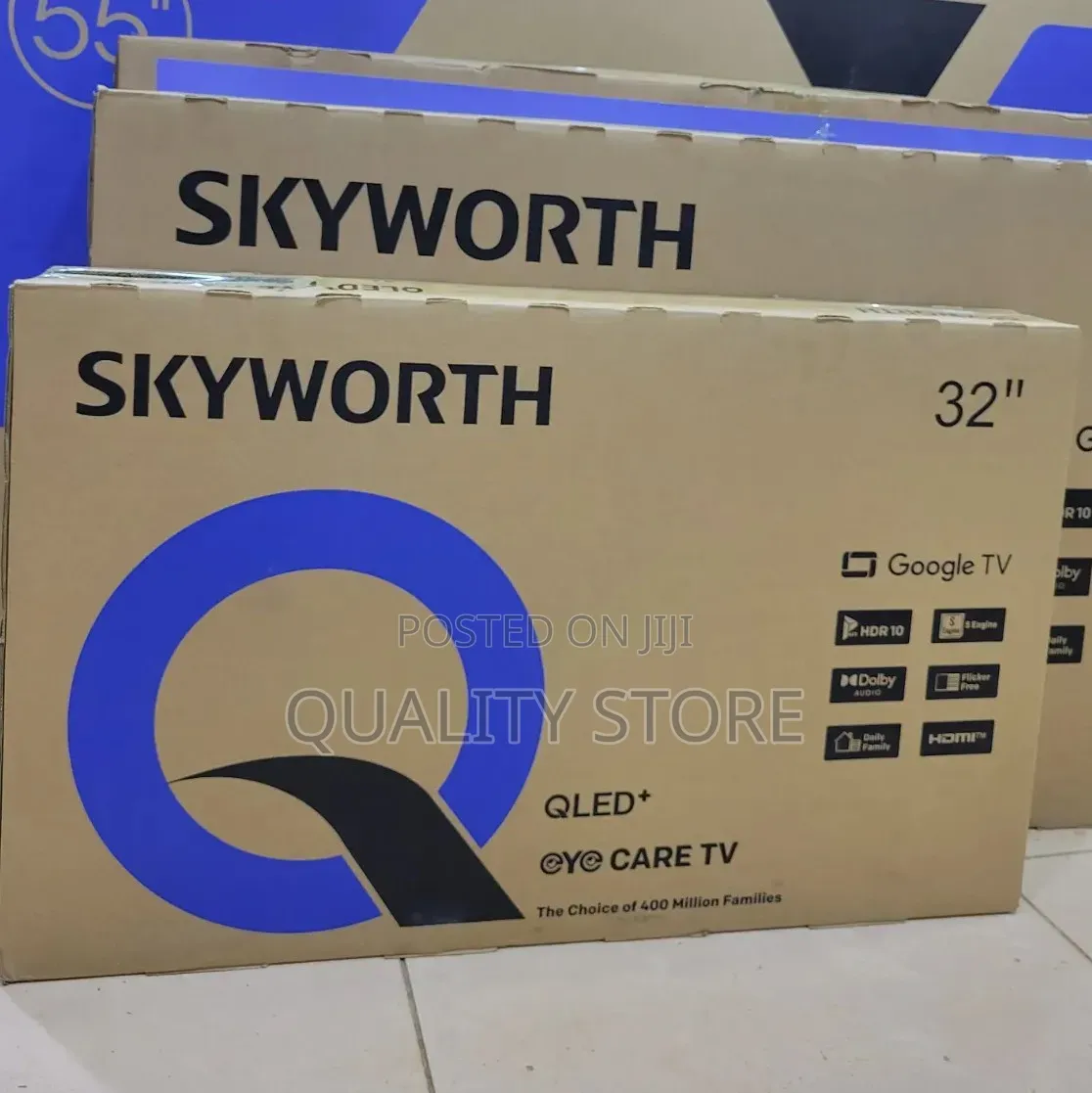 Skyworth 32-Inch Qled+ Google TV