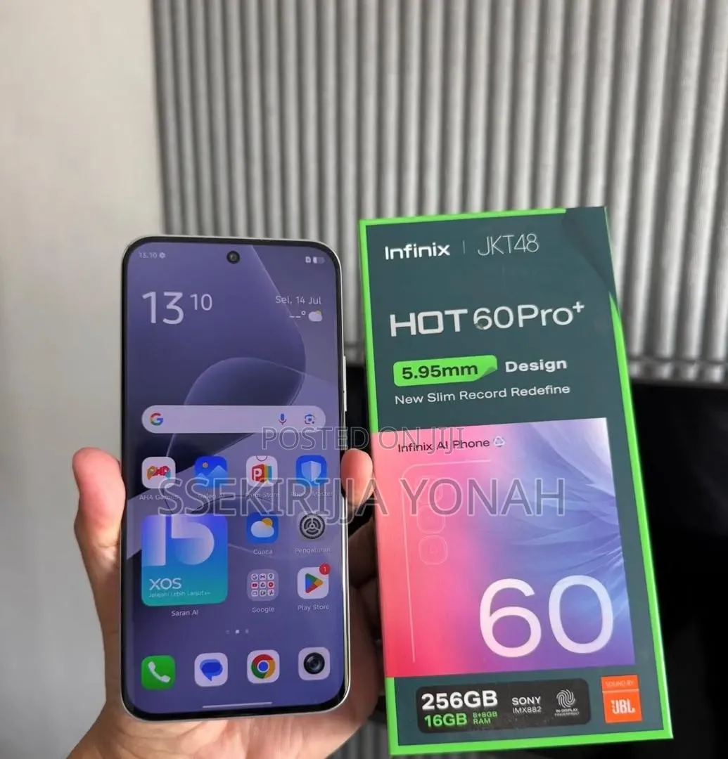 New Infinix Hot 60 Pro+ 256 GB Purple