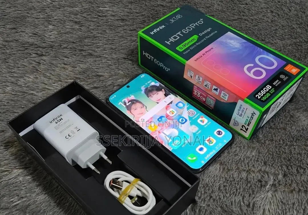 New Infinix Hot 60 Pro+ 256 GB Purple