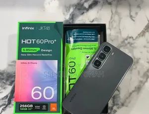 New Infinix Hot 60 Pro+ 256 GB Black