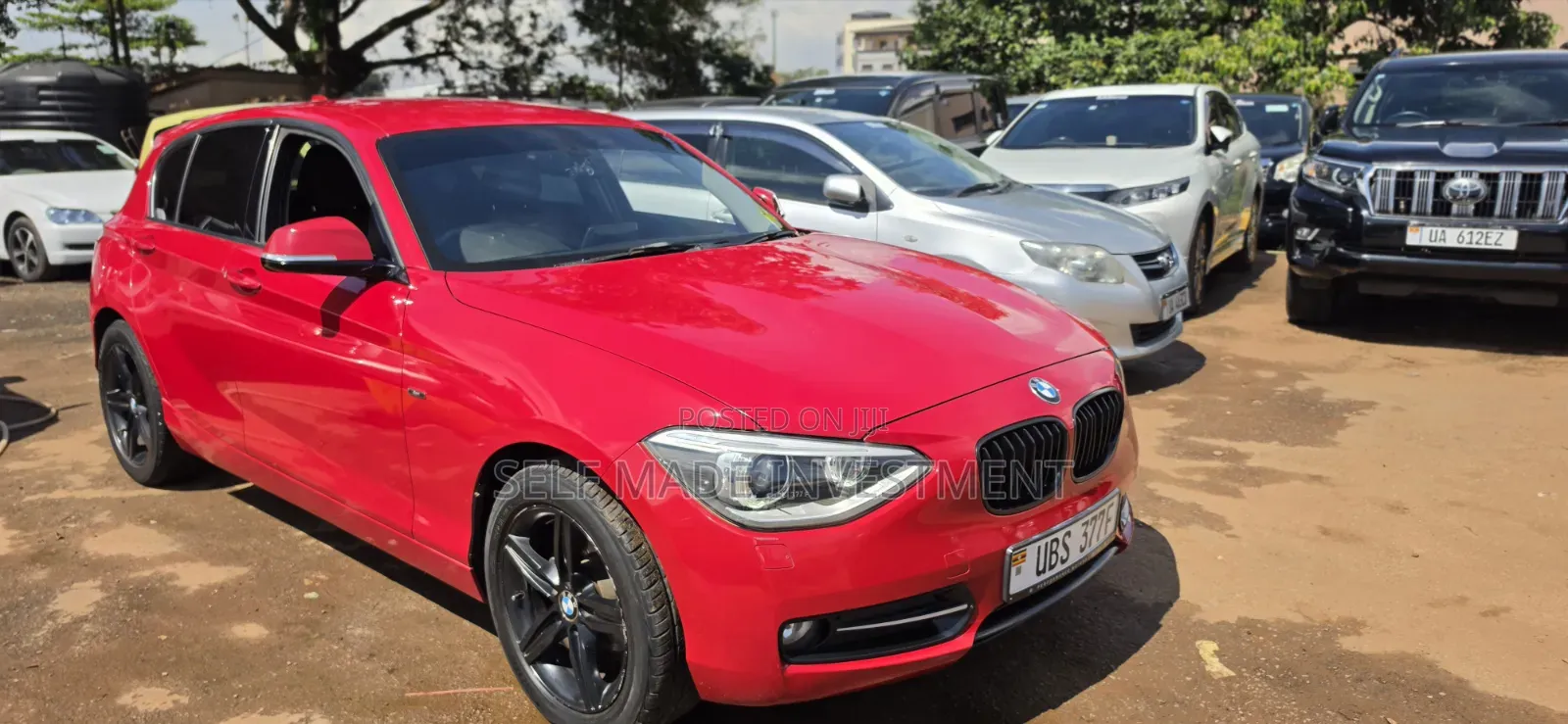 BMW 1 Series 2015 Red