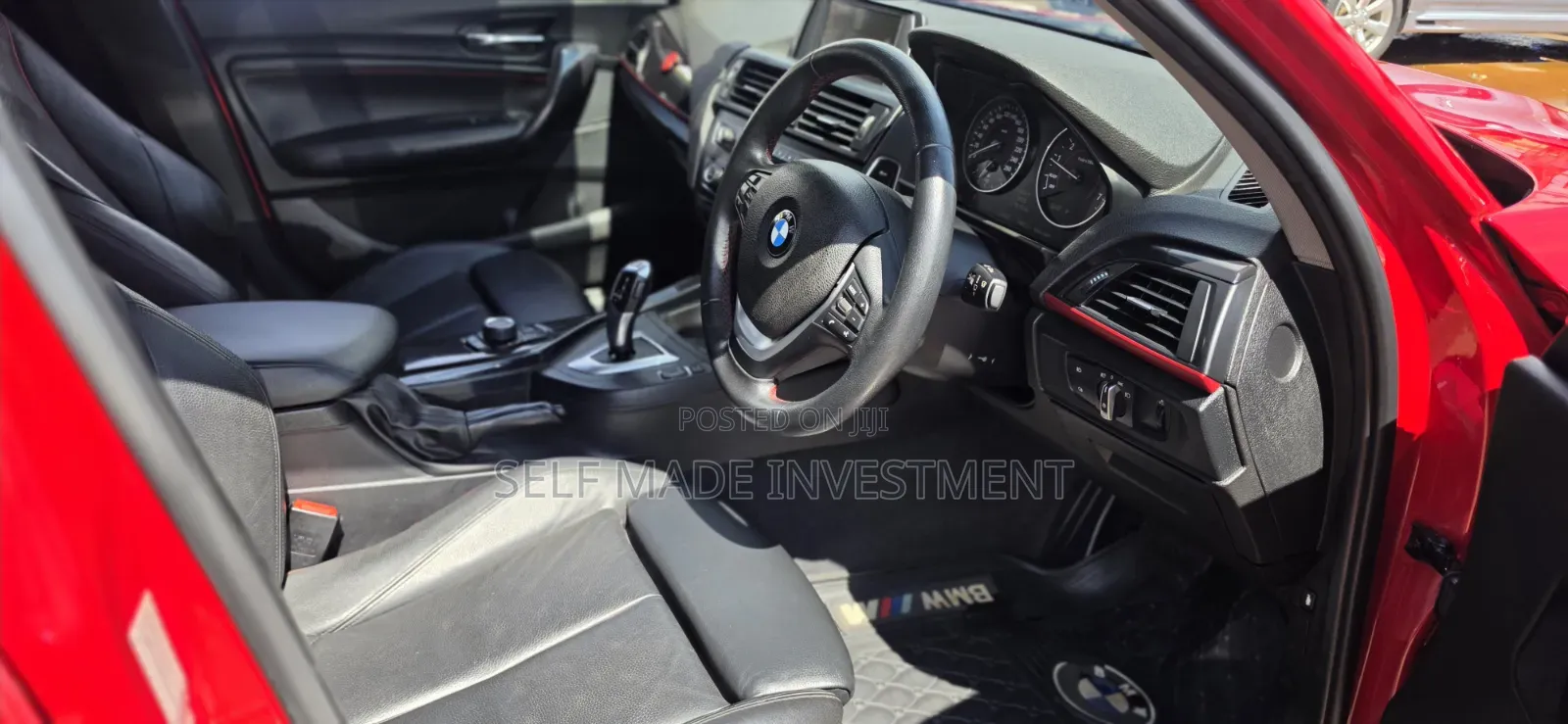 BMW 1 Series 2015 Red