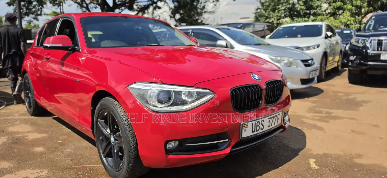 BMW 1 Series 2015 Red