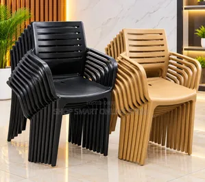 1Pcs Stackable Plastic Chairs Plastic Chairs