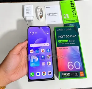 New Infinix Hot 60 Pro+ 256 GB Black