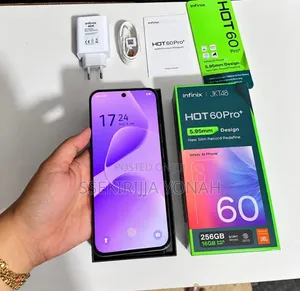 New Infinix Hot 60 Pro+ 256 GB Black