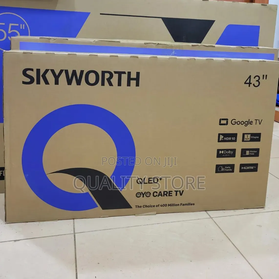 Skyworth 43-Inch Qled+ Google TV