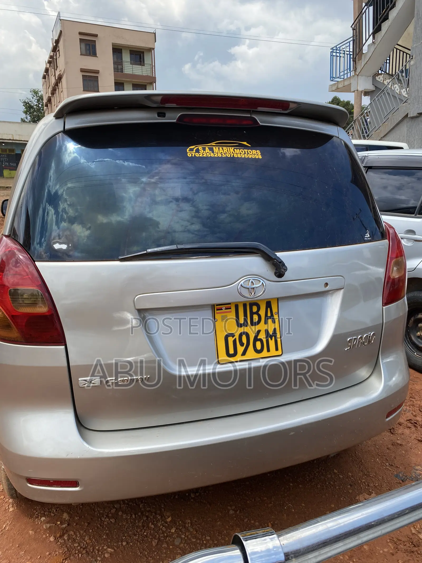 Toyota Corolla Spacio 2004 Gold