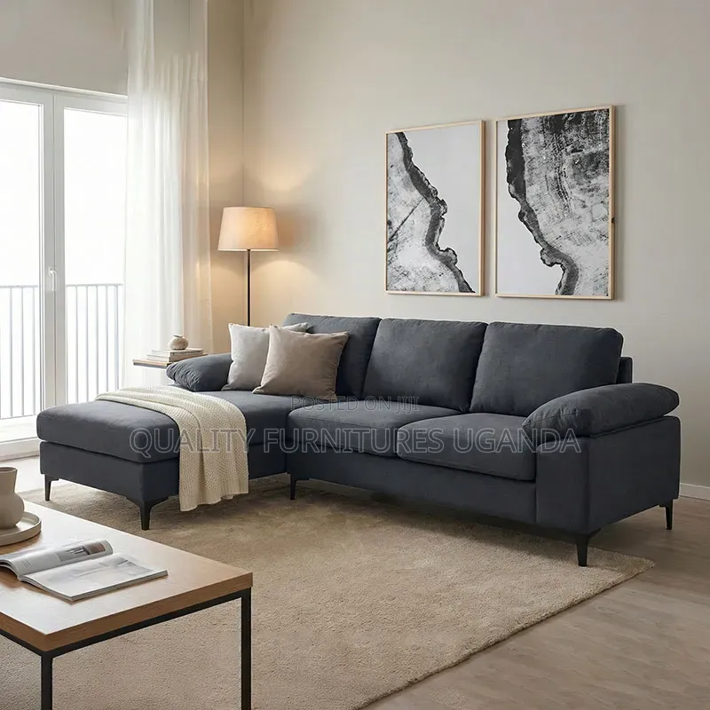 Classic L Sofa Set
