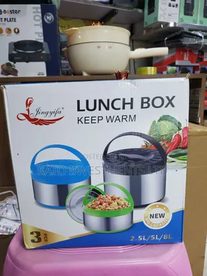 Jingyifa 3-Piece Keep Warm Thermal Lunch Box Set
