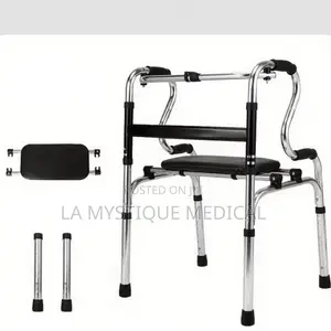 Aluminium Alloy Walker With Seat Plate