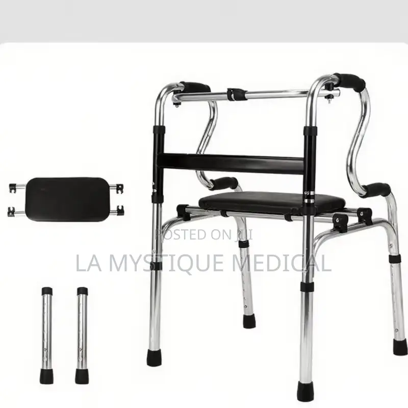 Aluminium Alloy Walker With Seat Plate