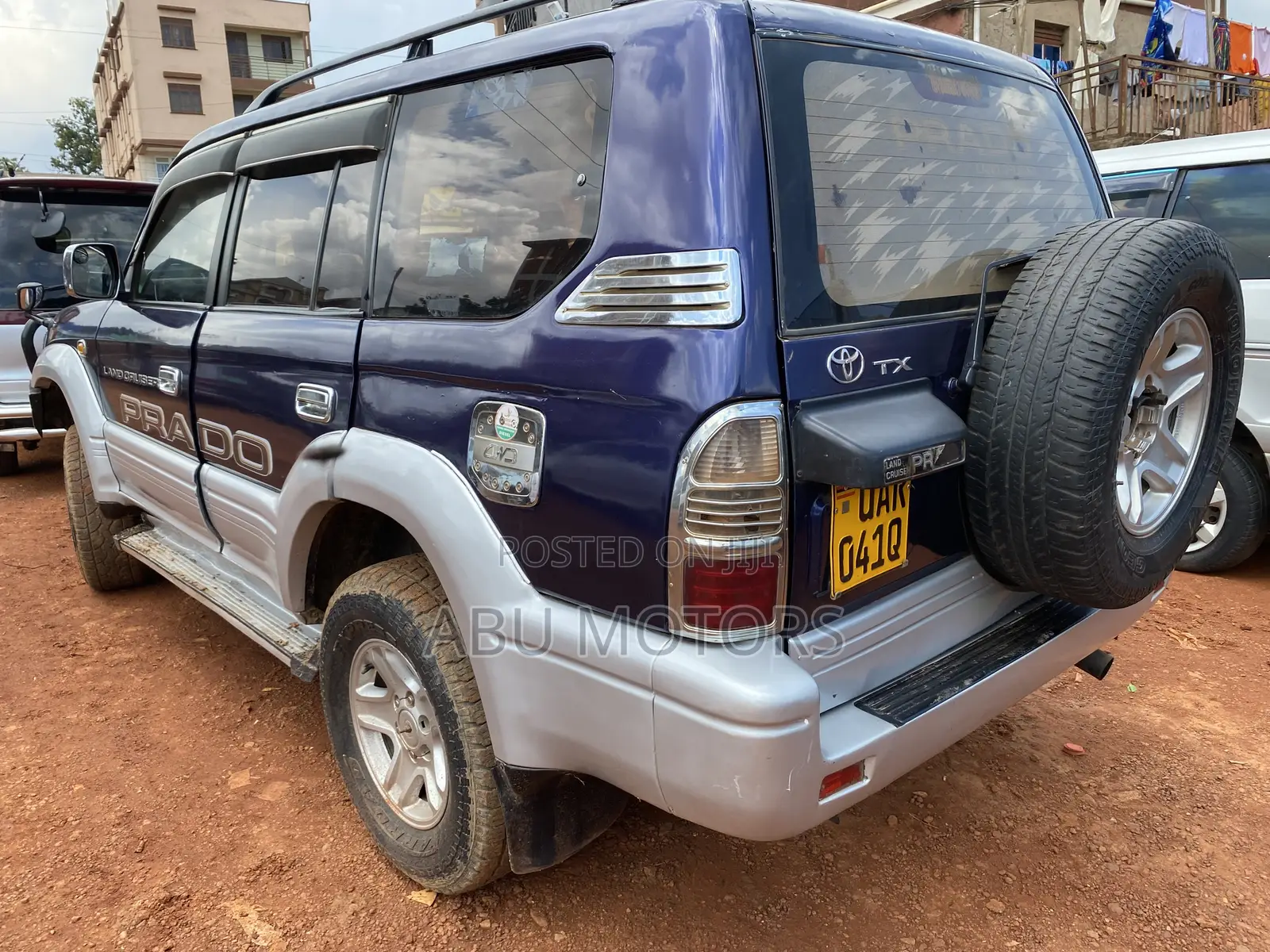 Toyota Land Cruiser Prado 1998 Blue