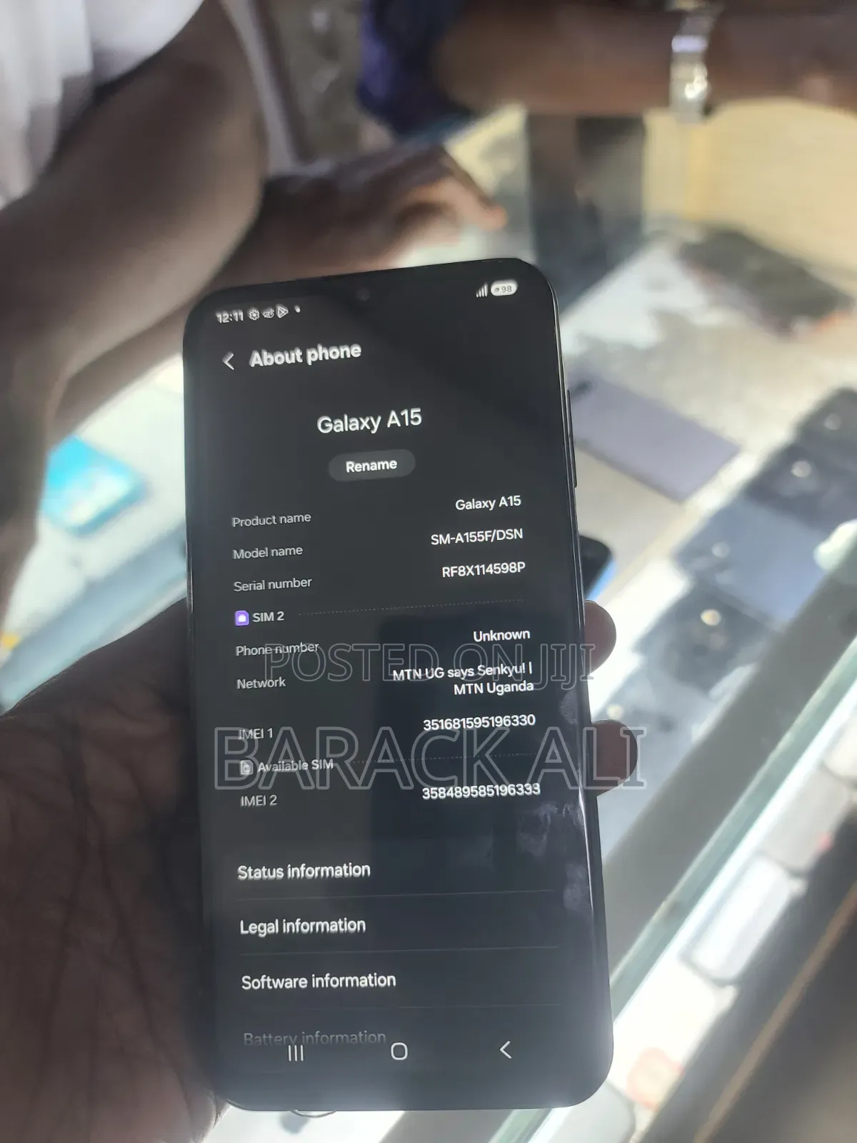 Samsung Galaxy A15 128 GB Black
