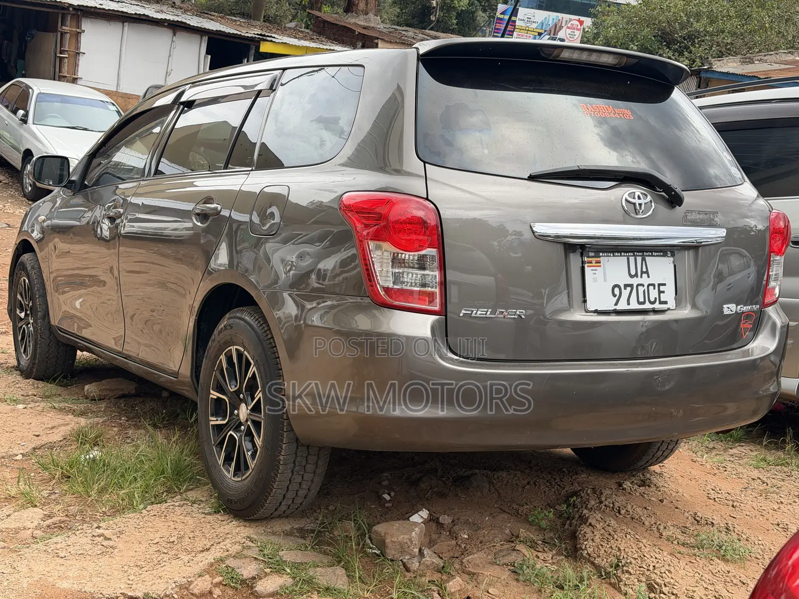 Toyota Corolla Fielder 2010 Gray