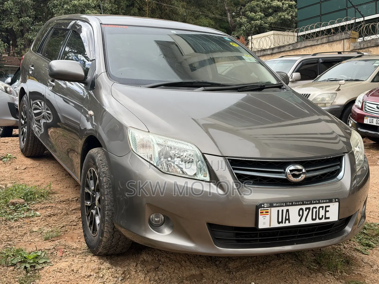 Toyota Corolla Fielder 2010 Gray