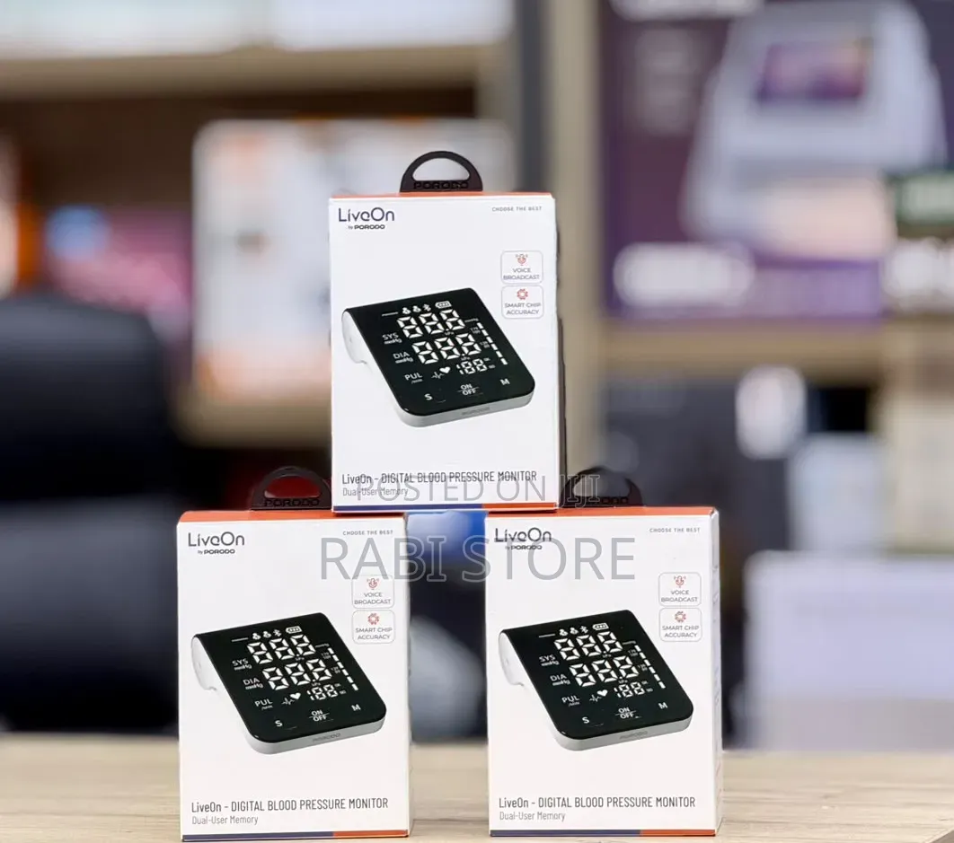 Digital Blood Pressure Monitor With Dual User Memory