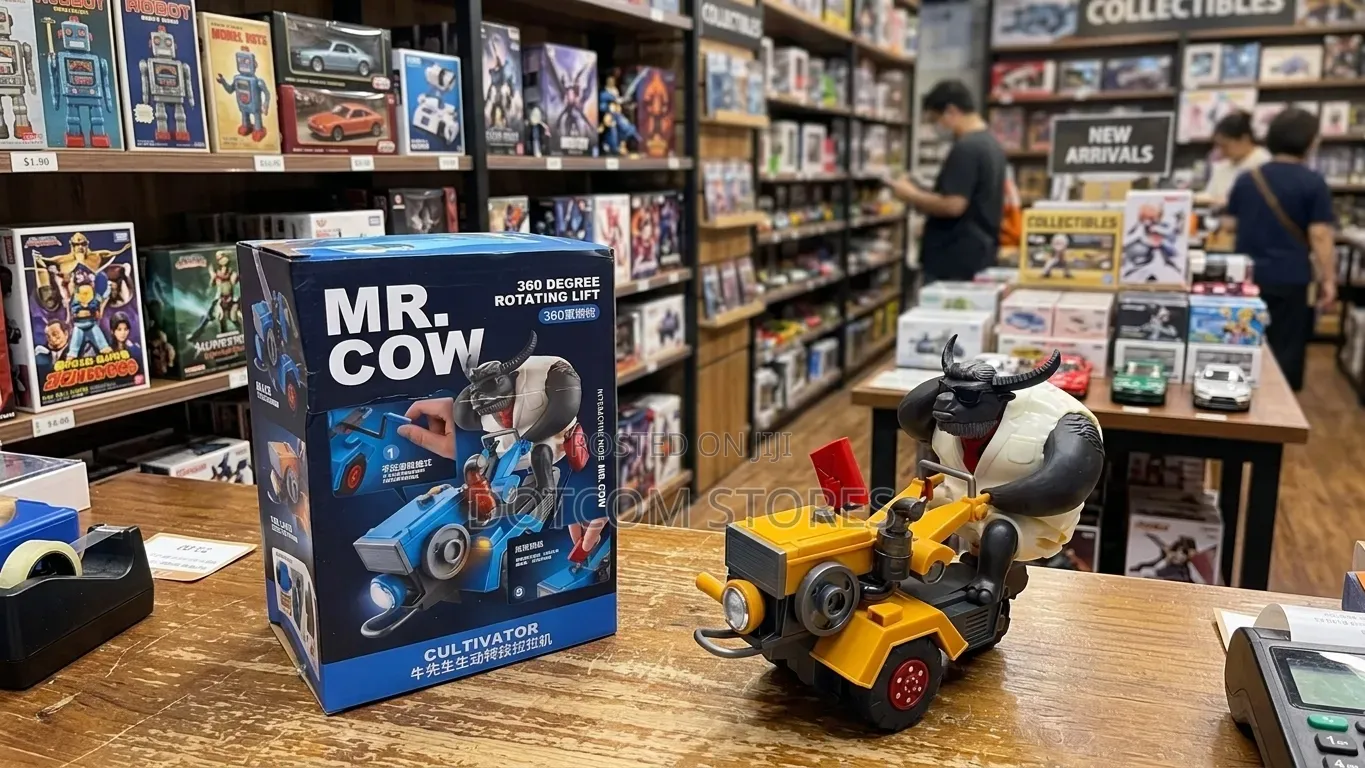 Mr. Cow Funny Tractor Toy