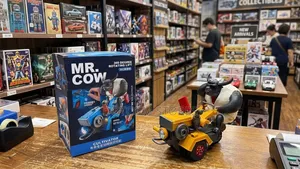 Mr. Cow Funny Tractor Toy