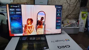 55 Chiq Smart Android Google Flat Screen Flameless