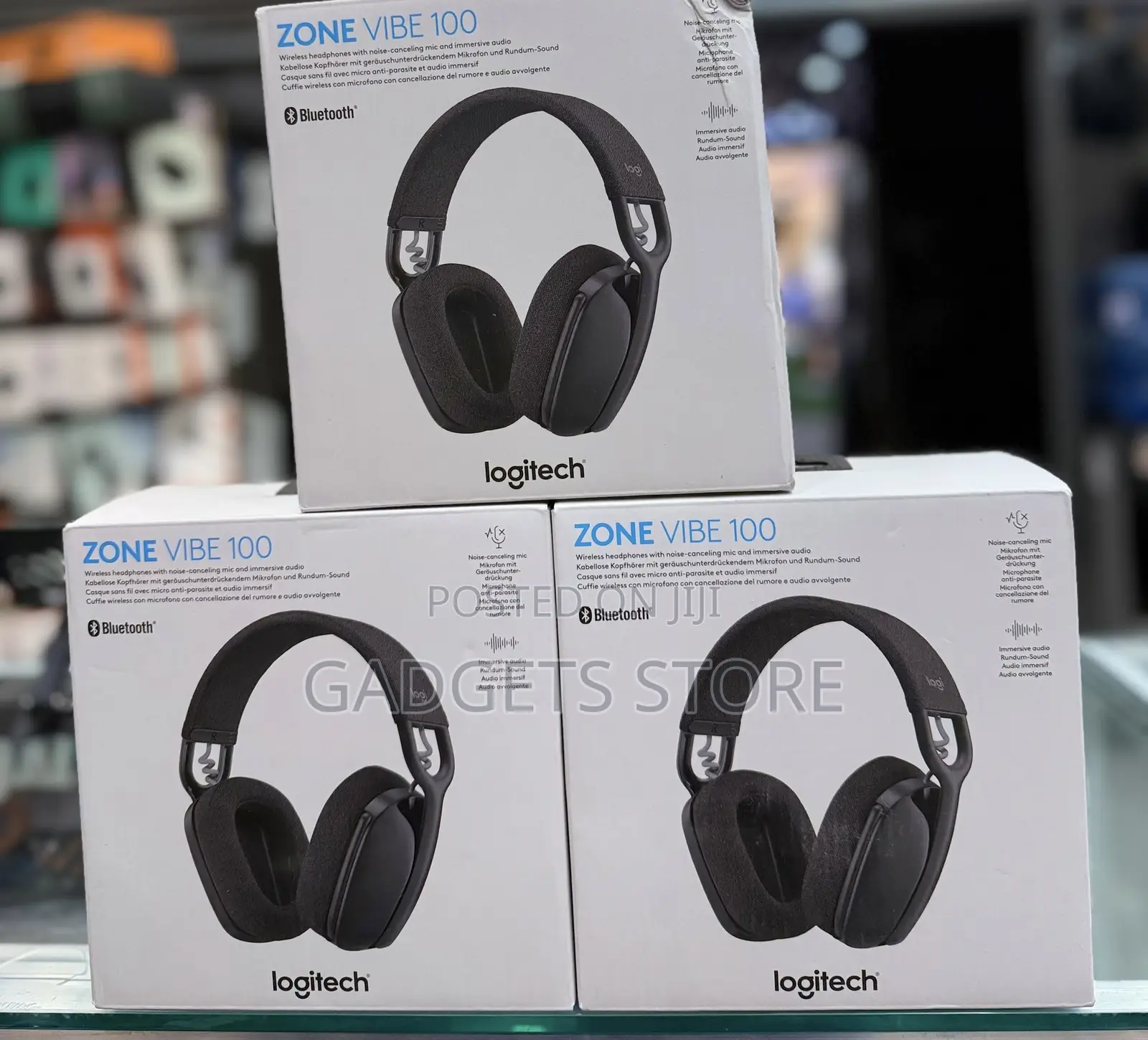 Logitech Zone Vibe 100 Wireless Over-Ear Headphones