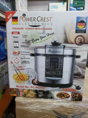 Power Crest 7-Liter 15-in-1 Electric Pressure Cooker With Steamer