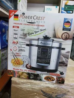 Power Crest 7-Liter 15-in-1 Electric Pressure Cooker With Steamer