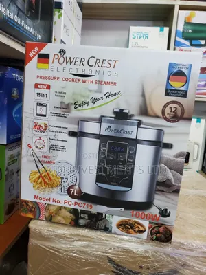 Power Crest 7-Liter 15-in-1 Electric Pressure Cooker With Steamer