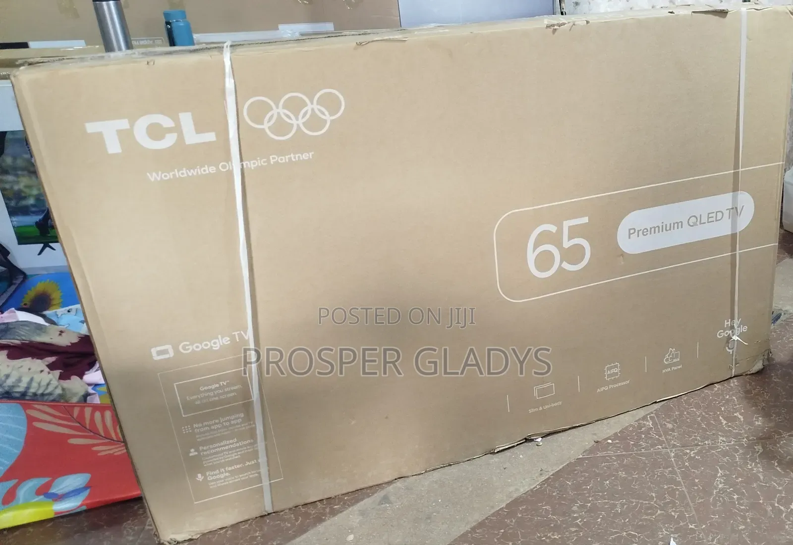65 TCL Premium Qled Google TV