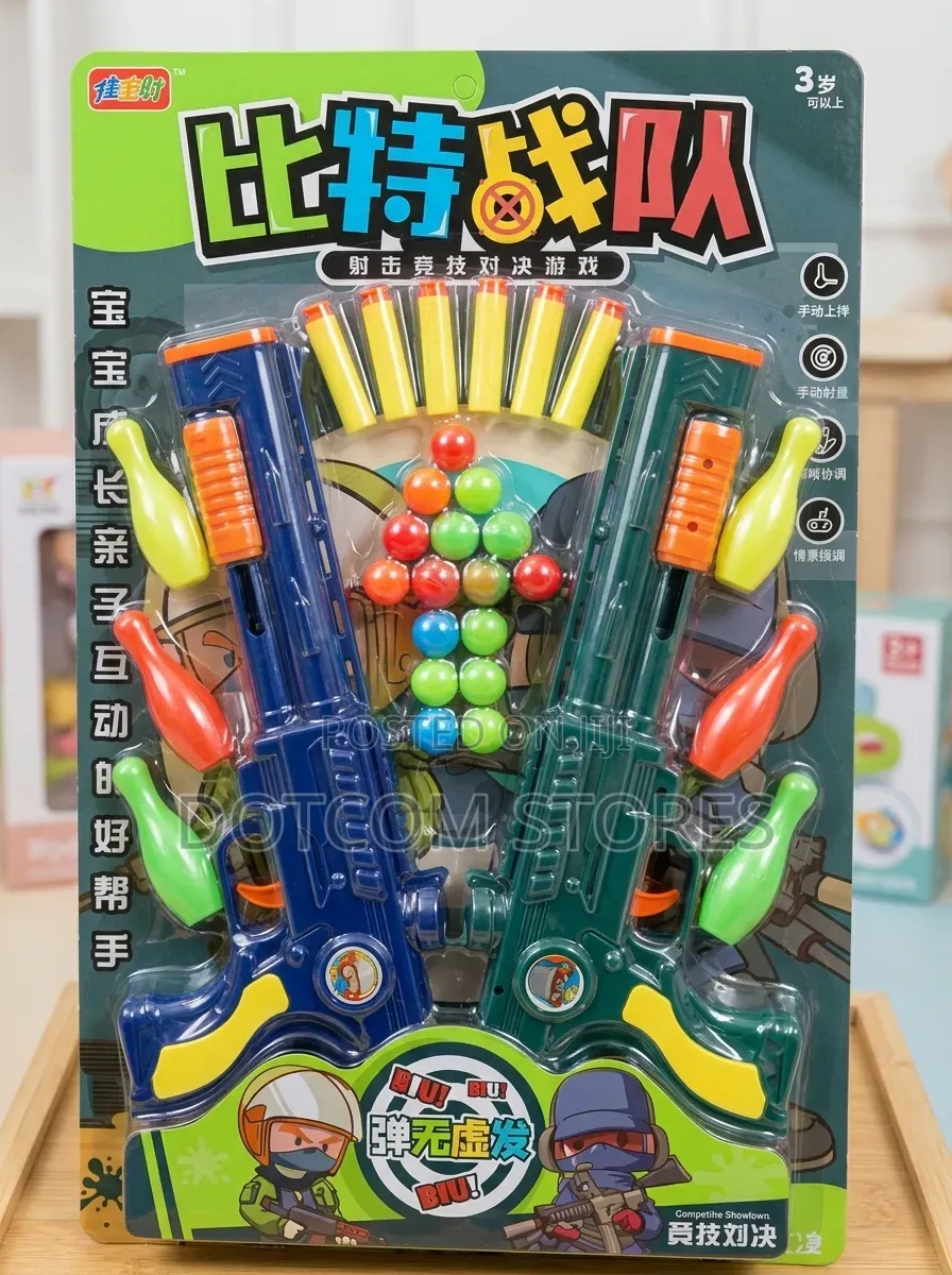 Competitive Showdown Target-Shooting Toy Set