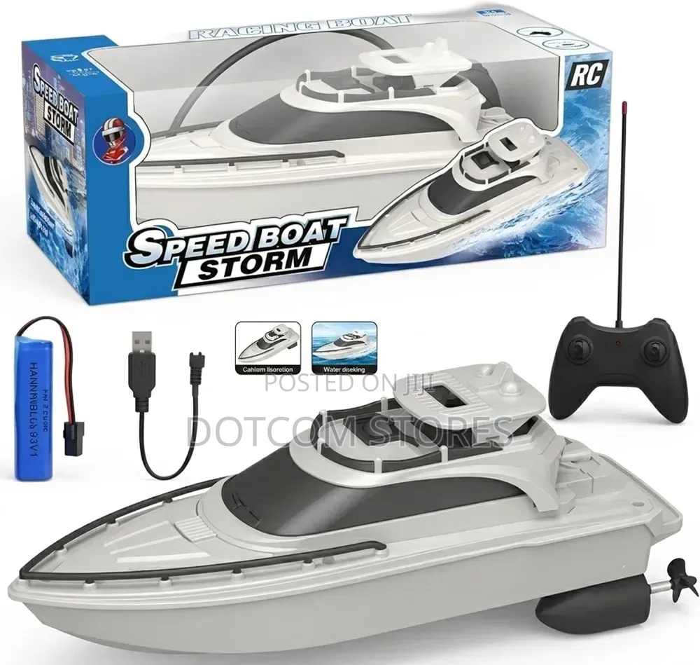 High Speed R/C Boat Toy for Kids