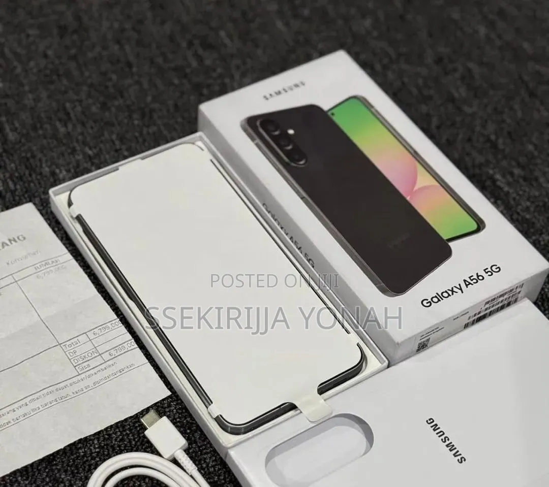 New Samsung Galaxy A56 256 GB Black