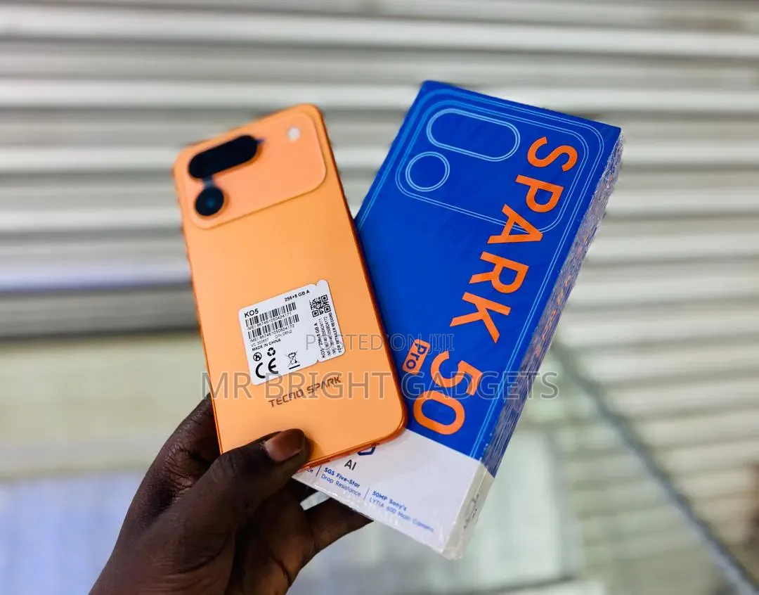 New Tecno Spark 50 Pro 256 GB Orange