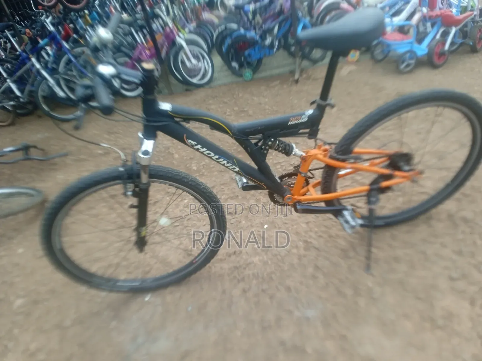 Mountain Bike With Double Suspension