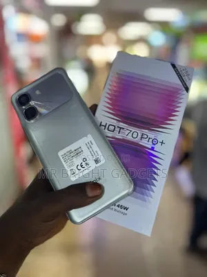 New Infinix Hot 70 Pro 5G+ 256 GB Gray