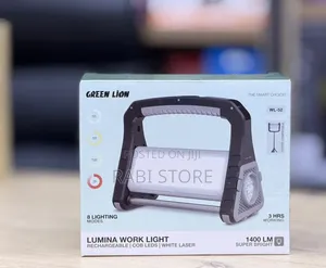 Work Light Rechargeable LED Work Light 1400lm COB , Green Lion