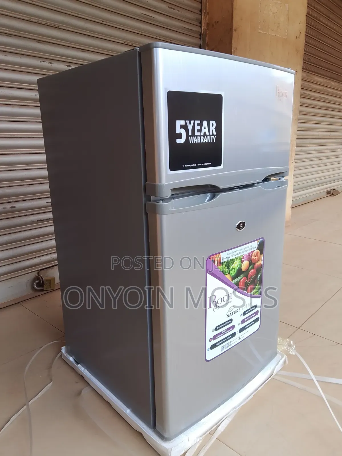 New Brand of Roch Double Door Fridge