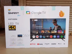 43" Smart Plus Google TV With Inbuilt Free to Air Decoder