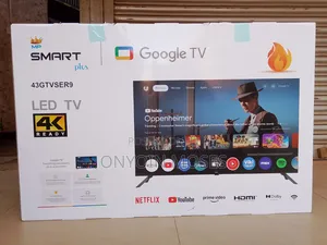 43" Smart Plus Google TV With Inbuilt Free to Air Decoder