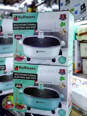 Hoffmans Multifunctional Electric Hot Pot (Model: HM-3030) 6litrs