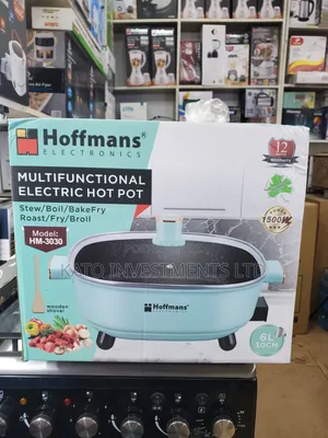 Hoffmans Multifunctional Electric Hot Pot (Model: HM-3030) 6litrs