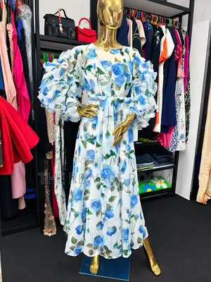 Floral Party Dinner Dress
