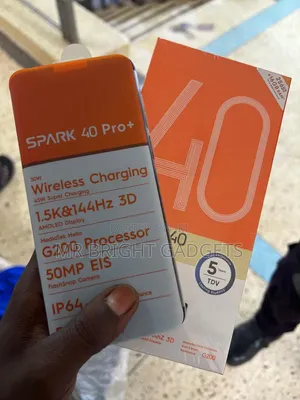 New Tecno Spark 40 Pro+ 256 GB Silver