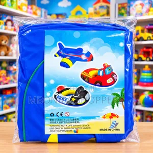 Kids Inflatable Swimming Float – Colorful Vehicle Design