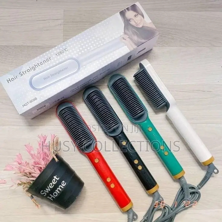 Hot Hair Straightening Comb