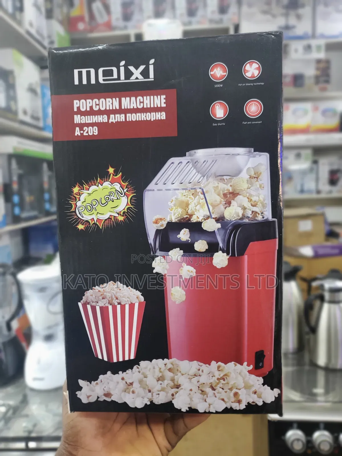 Meixi Electric Popcorn Machine (Model a-209)